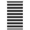 vidaXL Zebra senčilo 90,9 x 150 cm, &scaron;irina blaga 86,7 cm, črne barve