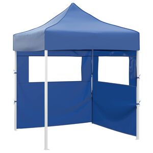 vidaXL Zabavni &scaron;otor 200 x 200 x 315 cm Modra Oxford tkanina
