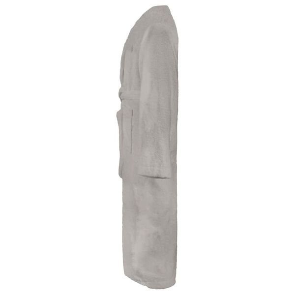 vidaXL Kopalni pla&scaron;č KINN Siva XL Bombaž