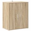 vidaXL Omarica za čevlje sonoma hrast 60x35x70 cm iverna plo&scaron;ča