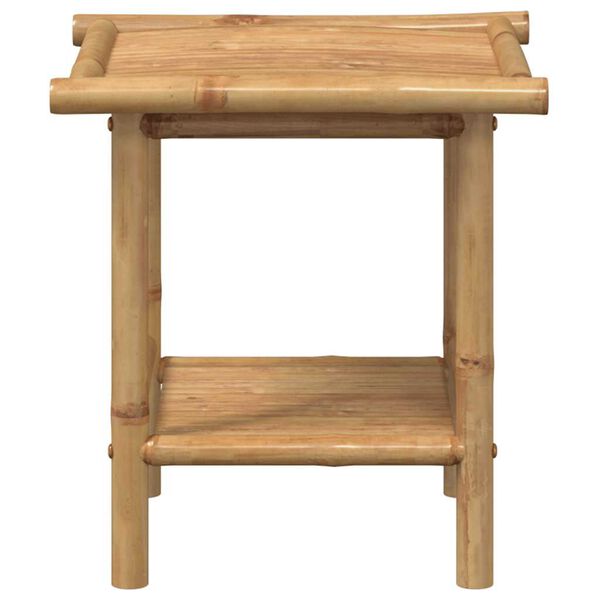 vidaXL Klubska mizica 45x45x45 cm bambus