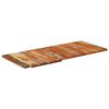 vidaXL Pravokotna mizna plo&scaron;ča 60x140 cm 25-27 mm trden predelan les