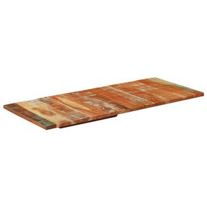 vidaXL Pravokotna mizna plo&scaron;ča 60x140 cm 25-27 mm trden predelan les