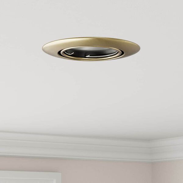 vidaXL Reflektor 6 pcs Medenina 9 x 9 x 2.5 cm Kovina