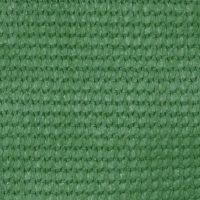 vidaXL Balkonsko platno svetlo zeleno 90x400 cm HDPE