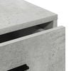 vidaXL Strani &scaron;al Betonsko siva 40 x 41 x 75 cm Konstruiran les