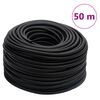 vidaXL Hibridna zračna cev črna 0,6" 50 m guma in PVC