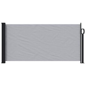vidaXL Zložljivo stransko senčilo 500 x 100 cm Poliester Pravokotna