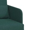 vidaXL Sofa postelja 60cm Temno zelena blago