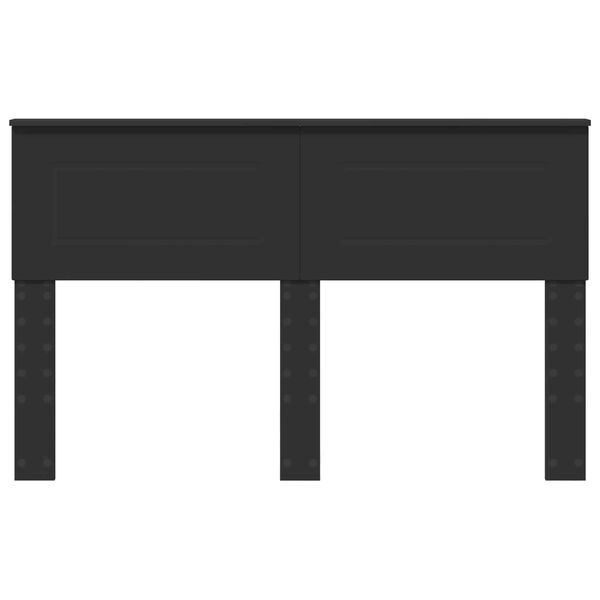 vidaXL Vzglavje Črna Orehovina 150 cm Konstruiran les