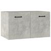 vidaXL Stenska omarica betonsko siva 60x36,5x35 cm inženirski les