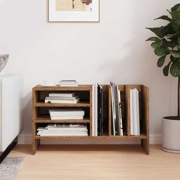 vidaXL Omara za plo&scaron;če Star les 78,5 x 35 x 45 cm Konstruiran les