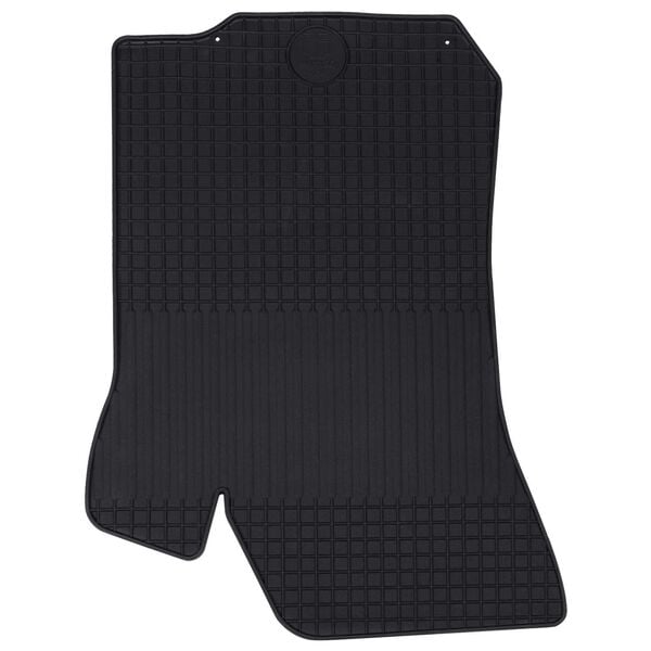 vidaXL Avto preproga 4 pcs Črna &Scaron;KODA OCTAVIA I 97-04 Guma