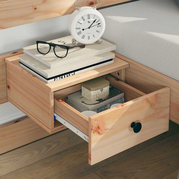 vidaXL Konstrukcija postelje Rjava 180 x 200 cm Masivno borovo les