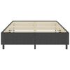 vidaXL Posteljni okvir boxspring sivo blago 180x200 cm