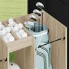 vidaXL Golf omara Enobarvno Sonoma hrast 102 x 45 x 85,5 cm