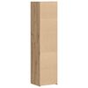 vidaXL Visok predalnik 2 pcs Umetni hrast 45 x 42,5 x 185 cm