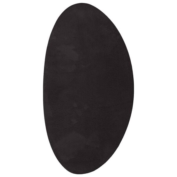 vidaXL Preproga HUARTE Črna 80 x 150 cm Poliester