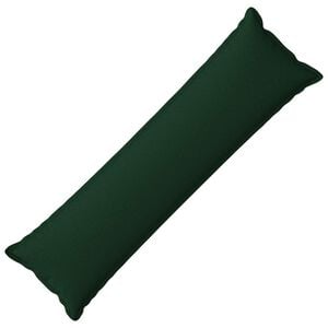 vidaXL Prevleka za blazino HOUTEN Temno zelena 40 x 145 cm Lažni lanu