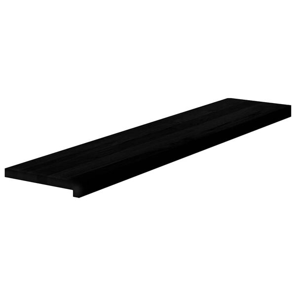 vidaXL Podloge za stopnice 2 kosa rjave 120x25x2 cm trdna hrastovina