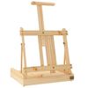 vidaXL Namizno slikarsko stojalo s predalom 41,5x37x12 cm borovina