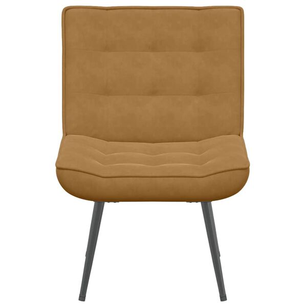 vidaXL Relaksacijski stol Brown 64x74x84 cm Velvet