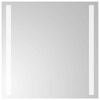 vidaXL LED kopalni&scaron;ko ogledalo 40x40 cm