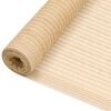vidaXL Za&scaron;čitna mreža bež 2x50 m HDPE 75 g/m&sup2;