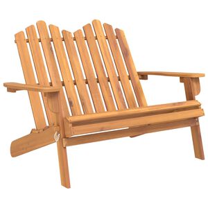 vidaXL Vrtna klop adirondack 126 cm trden akacijev les