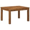 vidaXL Klubska miza Naravna 50 x 60,5 x 36 cm Masiven les akacije