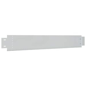 vidaXL Komplet 5 fleksibilnih ograj za trato pocinkano jeklo 100x14 cm