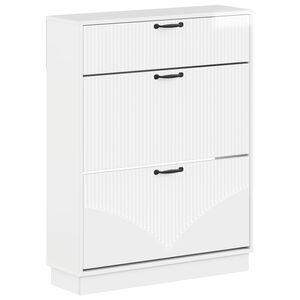 vidaXL Omara za čevlje HOORN 78 x 24 x 100 cm Inženirski les