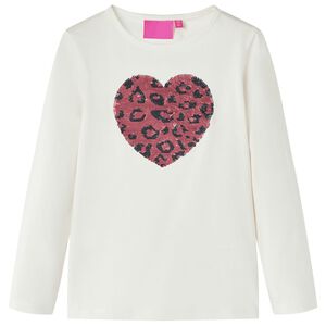 Otro&scaron;ka majica z dolgimi rokavi bež 104