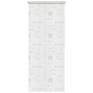 vidaXL Rolo zavesa za prhp 80x240 cm splash