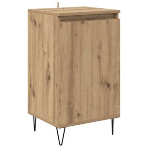 vidaXL Strani &scaron;al Umetni hrast 40 x 35 x 70 cm Inženirski les