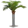 vidaXL Umetna palma 12 listov 150 cm zelena