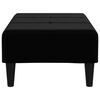 vidaXL Stolček za noge črn 78x56x32 cm žamet