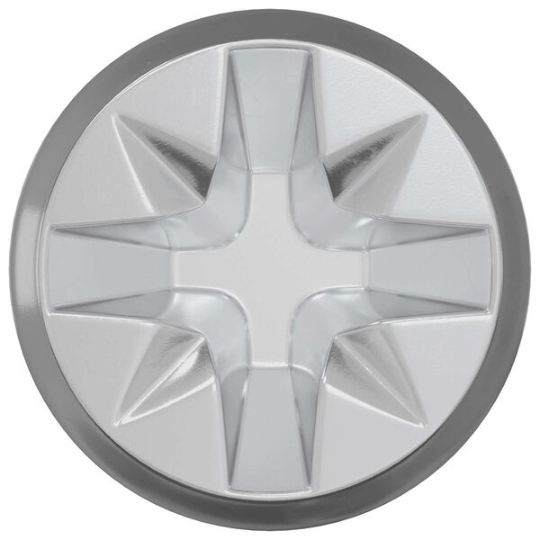 vidaXL Vijak za kam zaklep 12 pcs Srebro in črno M6 x 40 mm Kovina