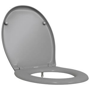vidaXL Pokrivalo za strani&scaron;če Siva 47 x 37 x 4 cm Duroplast
