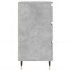vidaXL Komoda betonsko siva 60x35x70 cm inženirski les