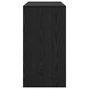 vidaXL Miza Črna Orehovina 100 x 40 x 76 cm