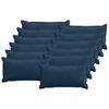 vidaXL Prevleka za blazino 12 kos HOUTEN Temno modra 40 x 80 cm