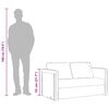vidaXL Talni raztegljiv kavč 2 v 1 svetlo siv 122x204x55 cm žamet