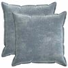 vidaXL Prevleka za blazino 2 kos HOUTEN Svetlo modra 70 x 70 cm