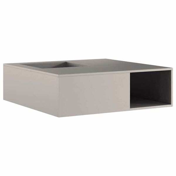 vidaXL Ogenj Rjava 100 x 100 x 30 cm Odporno jeklo