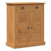 vidaXL Kopalni&scaron;ka omarica VIGO Rjava in medena rjava 68 x 34 x 80 cm