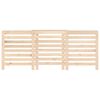 vidaXL Pokrov za radiator 210x21x85 cm trdna borovina