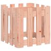 vidaXL Vrtno korito z ograjico 40x40x40 cm trden les douglas