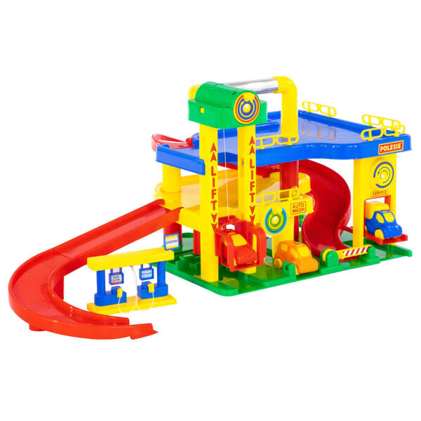 Polesie Wader Garažna hi&scaron;a 8-delna s 3 nadstropji 86x38x38 cm PP