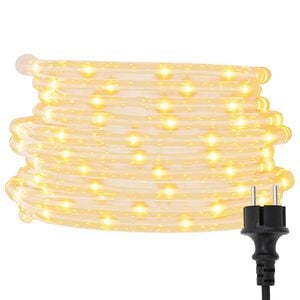 vidaXL Svetlobna veriga s 1200 LED lučkami toplo bela 50 m PVC